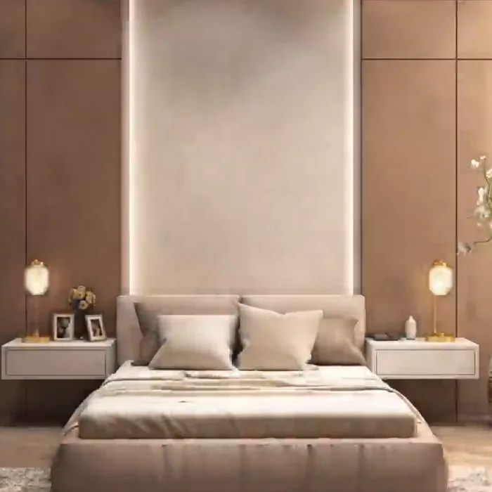 Master bedroom, Gulshan Empire Wave City